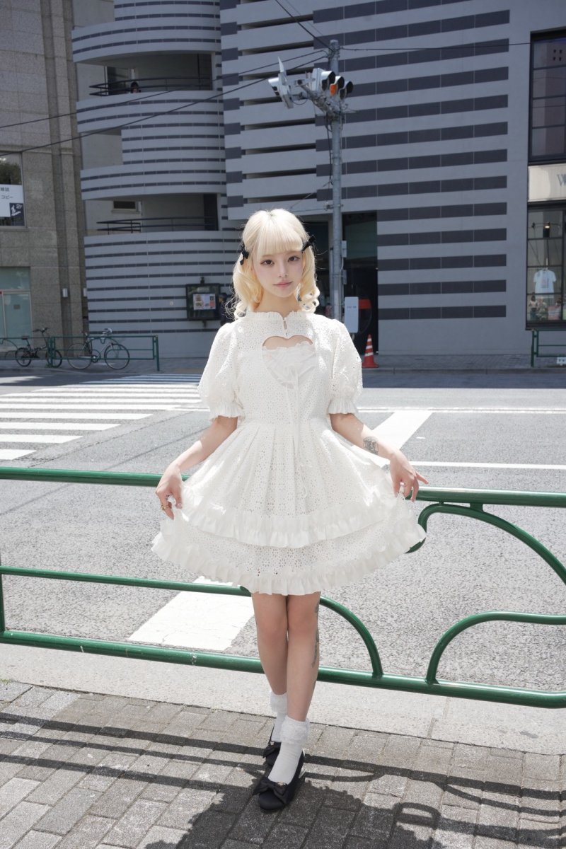 画像20: 【予約商品】heart china one-piece dress（ハートチャイナワンピース） (20)