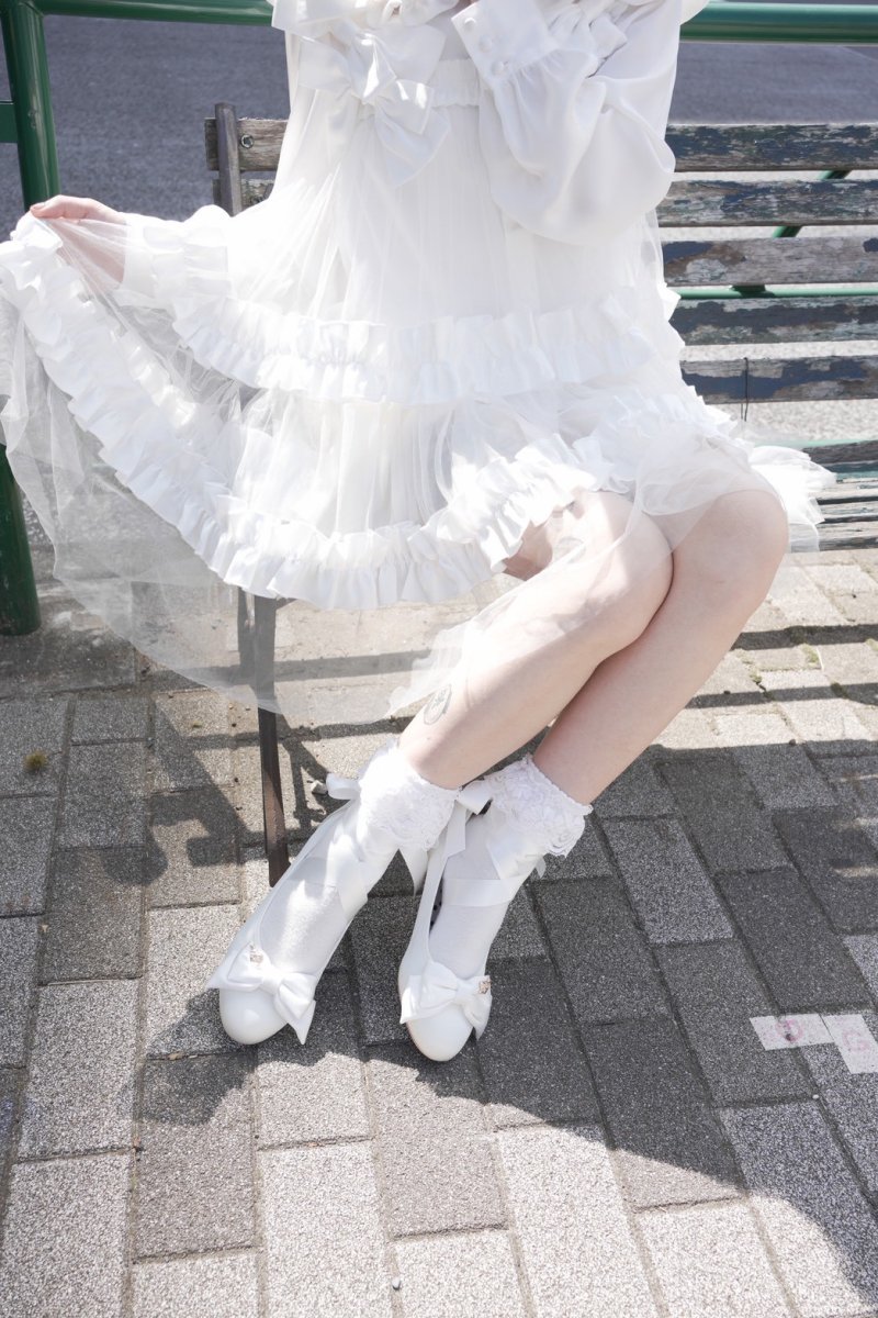 画像30: 【5/24発売予約商品】ribbon tule one-piece dress（リボンチュールワンピース） (30)