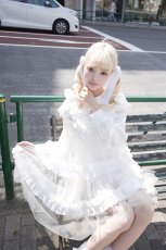 画像28: 【5/24発売予約商品】ribbon tule one-piece dress（リボンチュールワンピース） (28)