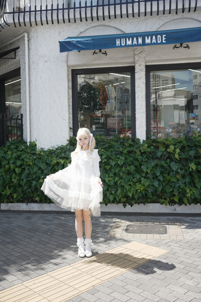 画像35: 【5/24発売予約商品】ribbon tule one-piece dress（リボンチュールワンピース） (35)