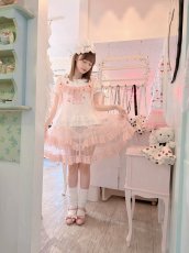画像34: 【ピンクのみ予約商品】tulle one-piece dress（チュールワンピース） (34)
