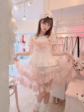 画像33: 【ピンクのみ予約商品】tulle one-piece dress（チュールワンピース） (33)