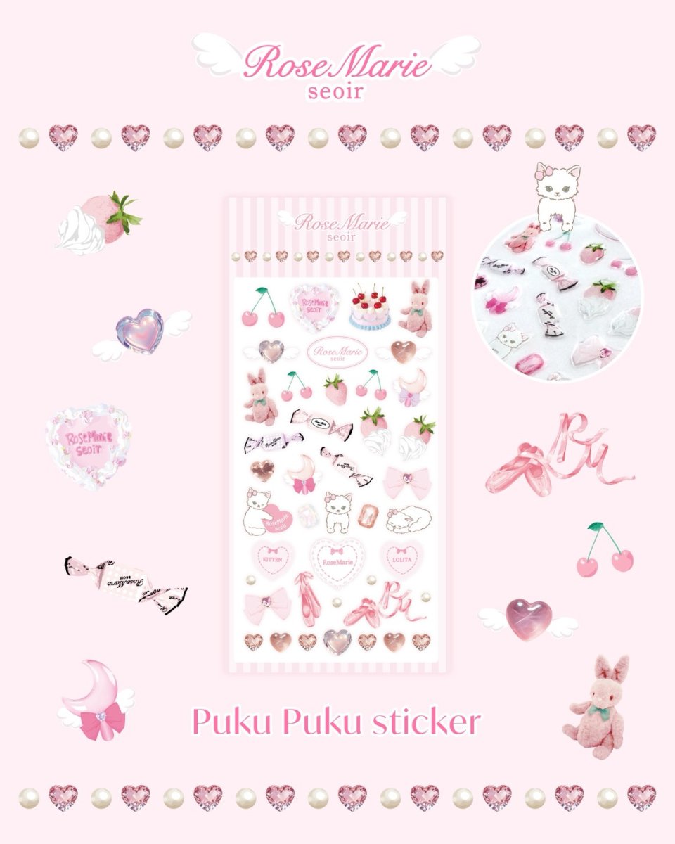 画像1: 【特別送料対象】jewel sweet sticker（ジュエルスイートステッカー） (1)
