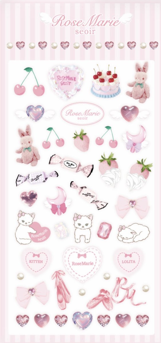 画像4: 【特別送料対象】jewel sweet sticker（ジュエルスイートステッカー） (4)
