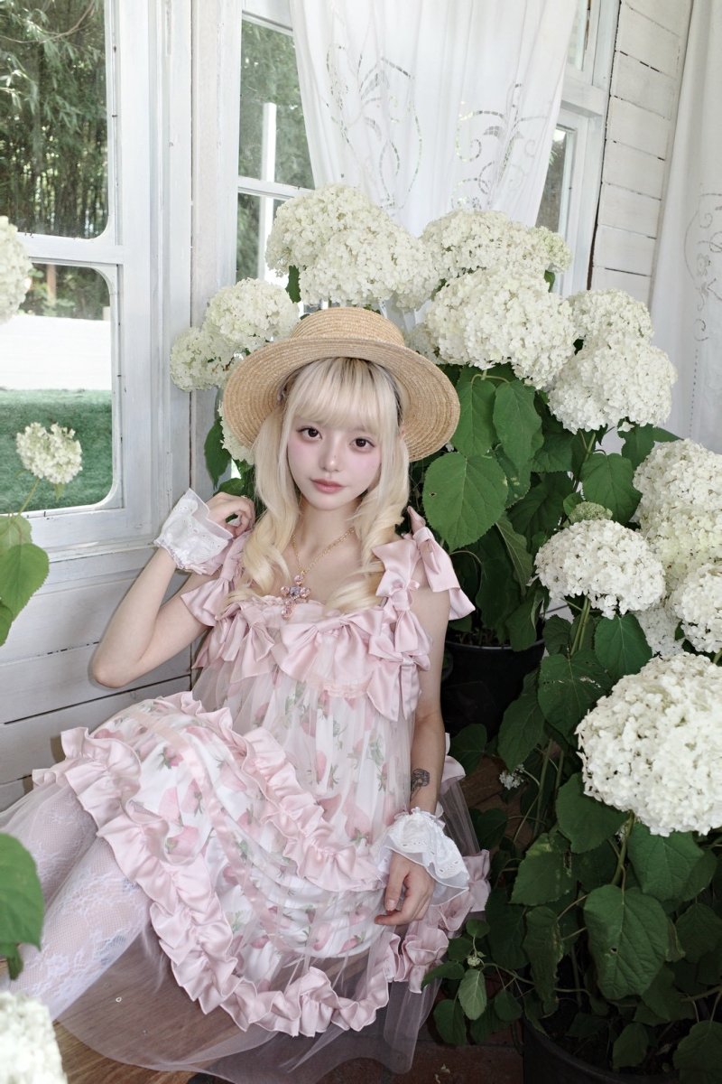 画像41: 【5/24発売予約商品】ribbon tule one-piece dress（リボンチュールワンピース） (41)