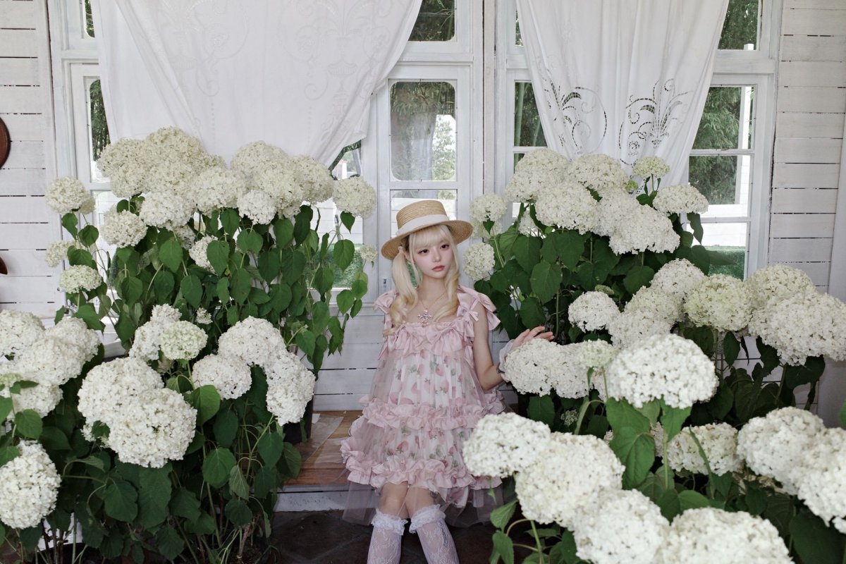 画像43: 【5/24発売予約商品】ribbon tule one-piece dress（リボンチュールワンピース） (43)