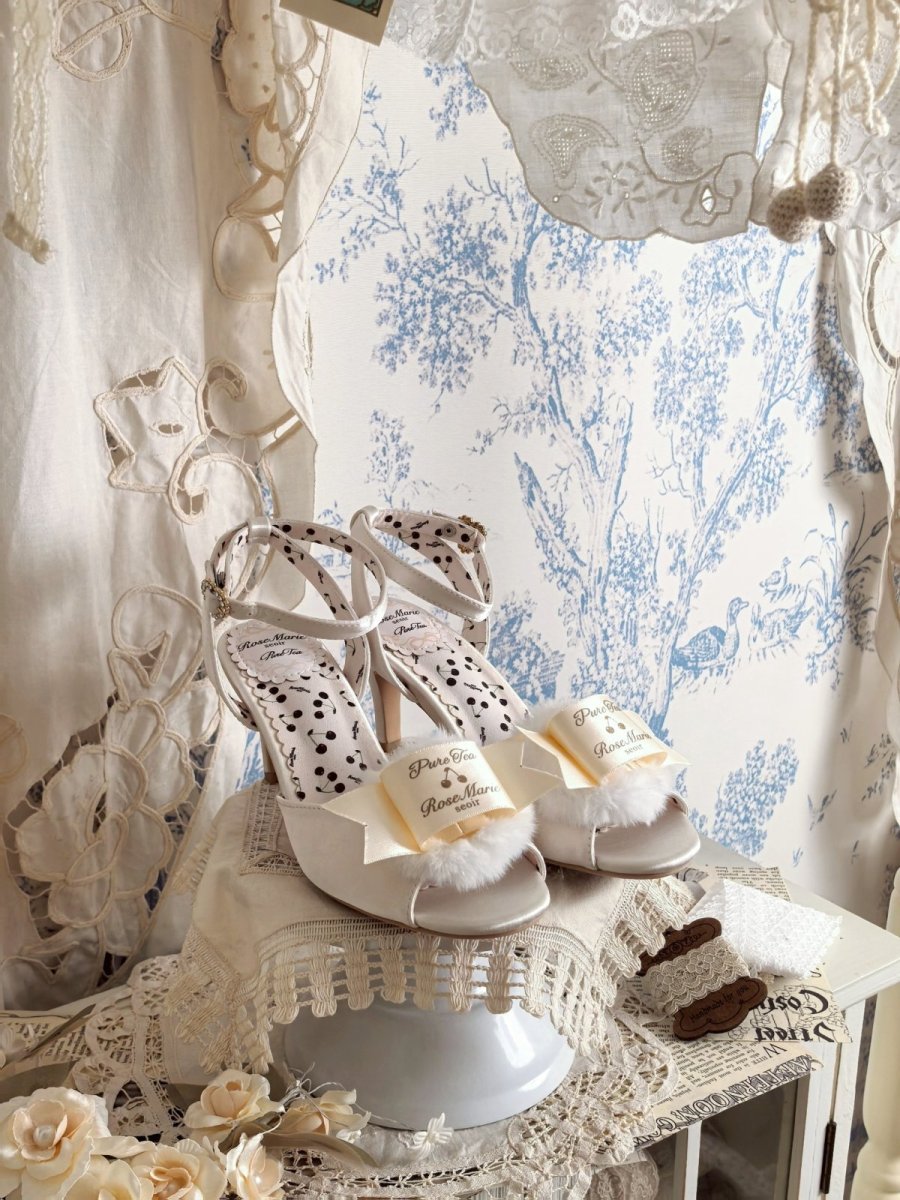 画像5: 【予約商品】Fluffy puff Shoes（フルッフィーパフシューズ）(バックストラップあり) (5)