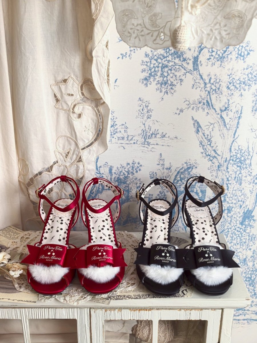 画像19: 【予約商品】Fluffy puff Shoes（フルッフィーパフシューズ）(バックストラップあり) (19)