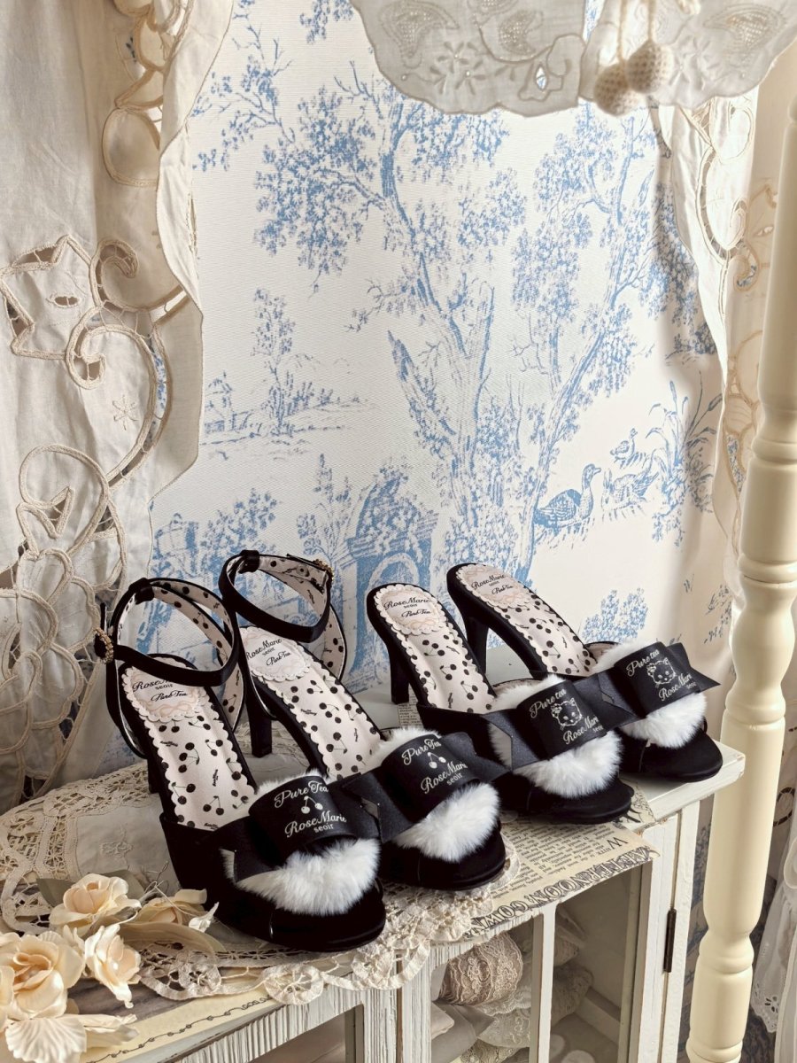 画像16: 【予約商品】Fluffy puff Shoes（フルッフィーパフシューズ）(バックストラップあり) (16)
