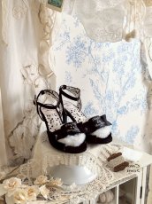 画像11: 【予約商品】Fluffy puff Shoes（フルッフィーパフシューズ）(バックストラップあり) (11)