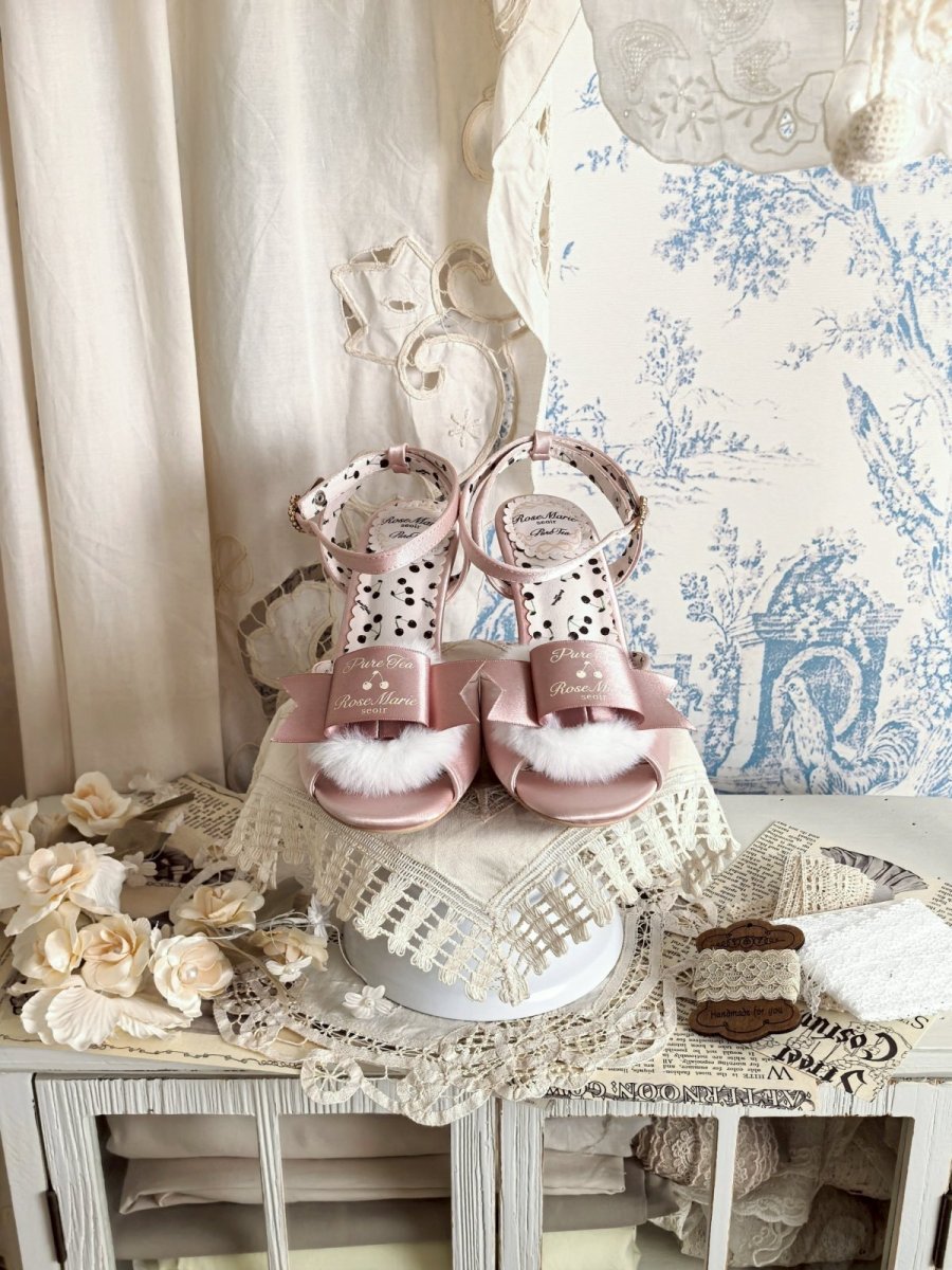 画像8: 【予約商品】Fluffy puff Shoes（フルッフィーパフシューズ）(バックストラップあり) (8)