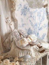 画像19: 【予約商品】Fluffy puff Shoes（フルッフィーパフシューズ）(ミュールタイプ/編み上げサテンリボン付き) (19)