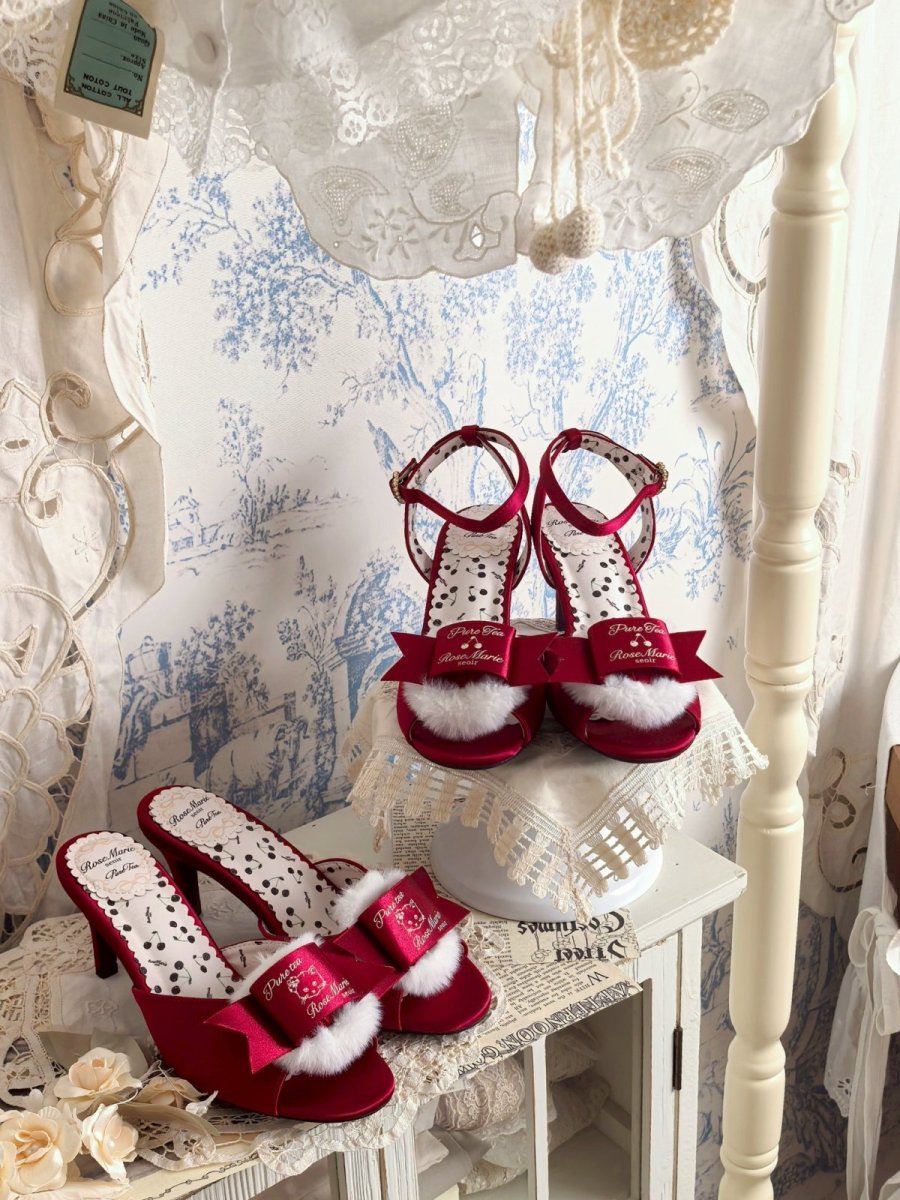 画像14: 【予約商品】Fluffy puff Shoes（フルッフィーパフシューズ）(バックストラップあり) (14)
