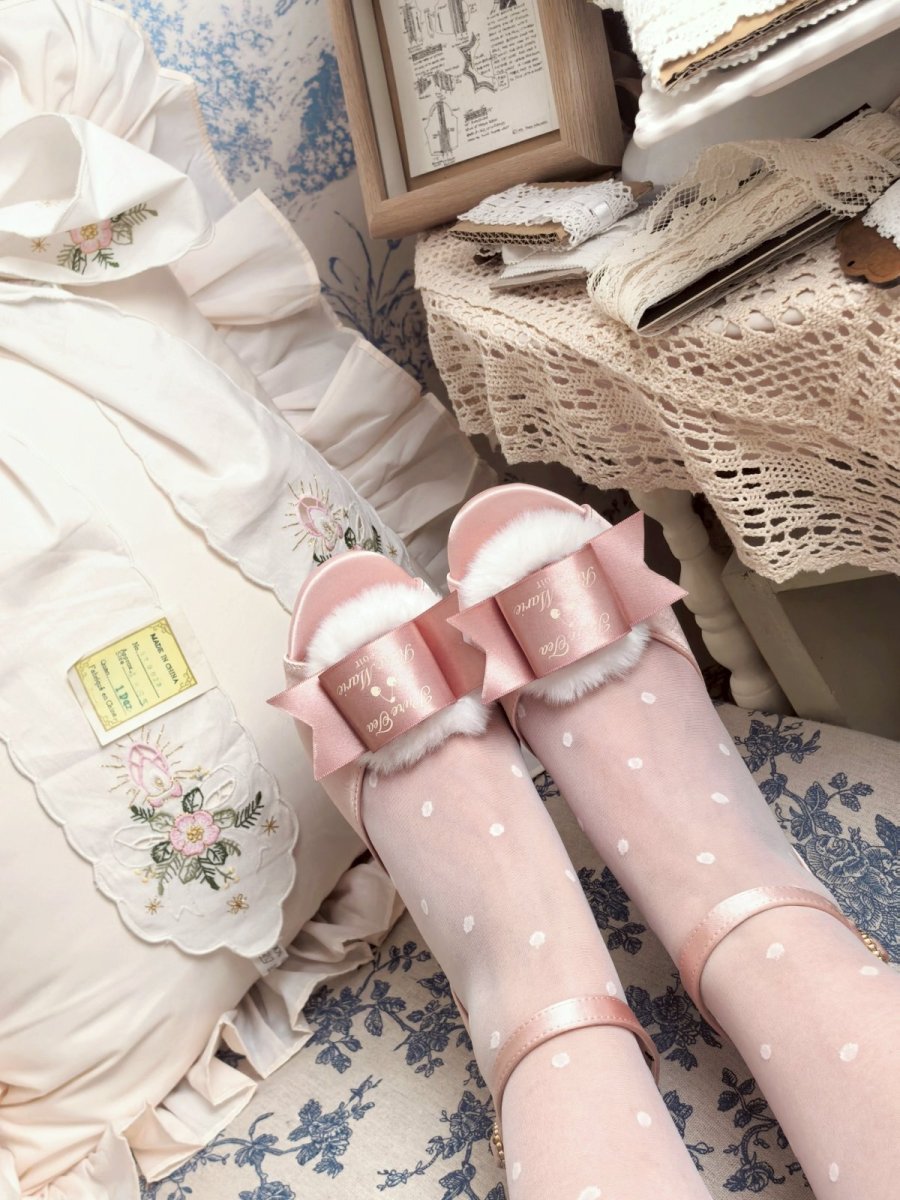 画像2: 【予約商品】Fluffy puff Shoes（フルッフィーパフシューズ）(バックストラップあり) (2)