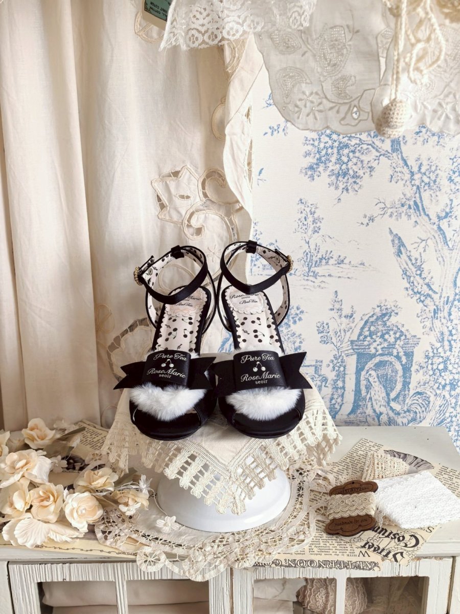 画像10: 【予約商品】Fluffy puff Shoes（フルッフィーパフシューズ）(バックストラップあり) (10)