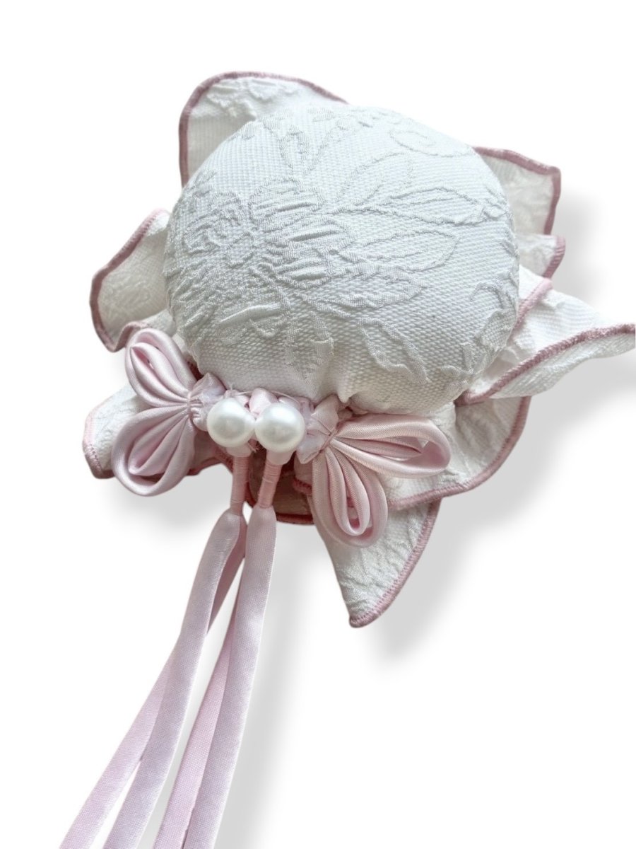 画像4: 【select item】lace Chignon cap（レースシニヨンキャップ） (4)