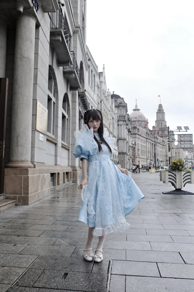 画像23: long maid one-piece dress（ロングメイドワンピース） (23)