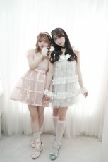 画像6: frill cute bone one-piece dress（フリルキュートボーンワンピース） (6)
