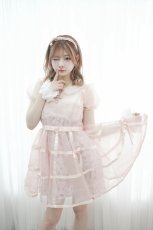 画像1: frill cute bone one-piece dress（フリルキュートボーンワンピース） (1)
