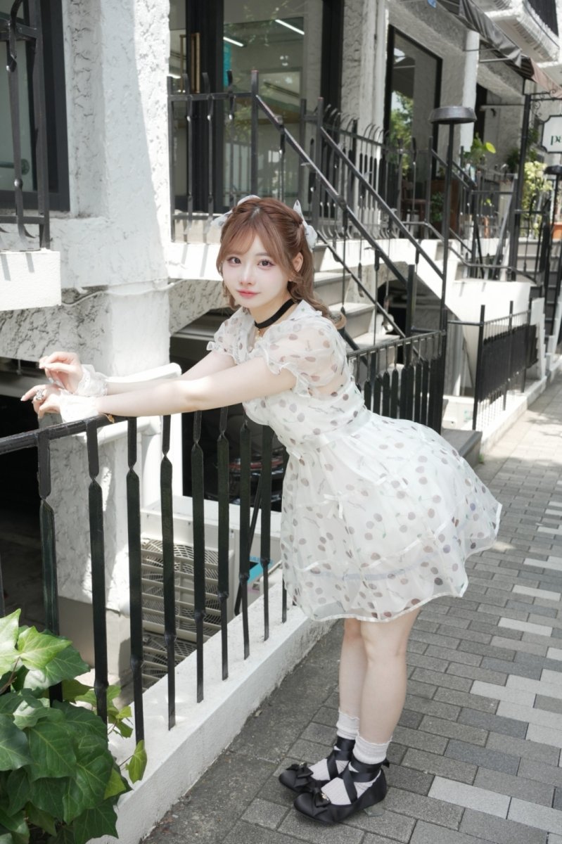 画像3: 【限定商品】cute bone one-piece dress（キュートボーンワンピース） (3)