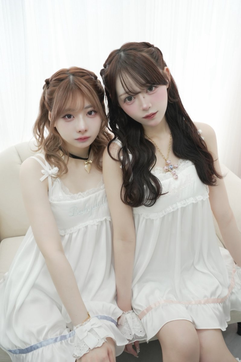 画像1: eyemask camisole one-piece dress（アイマスクキャミソール） (1)