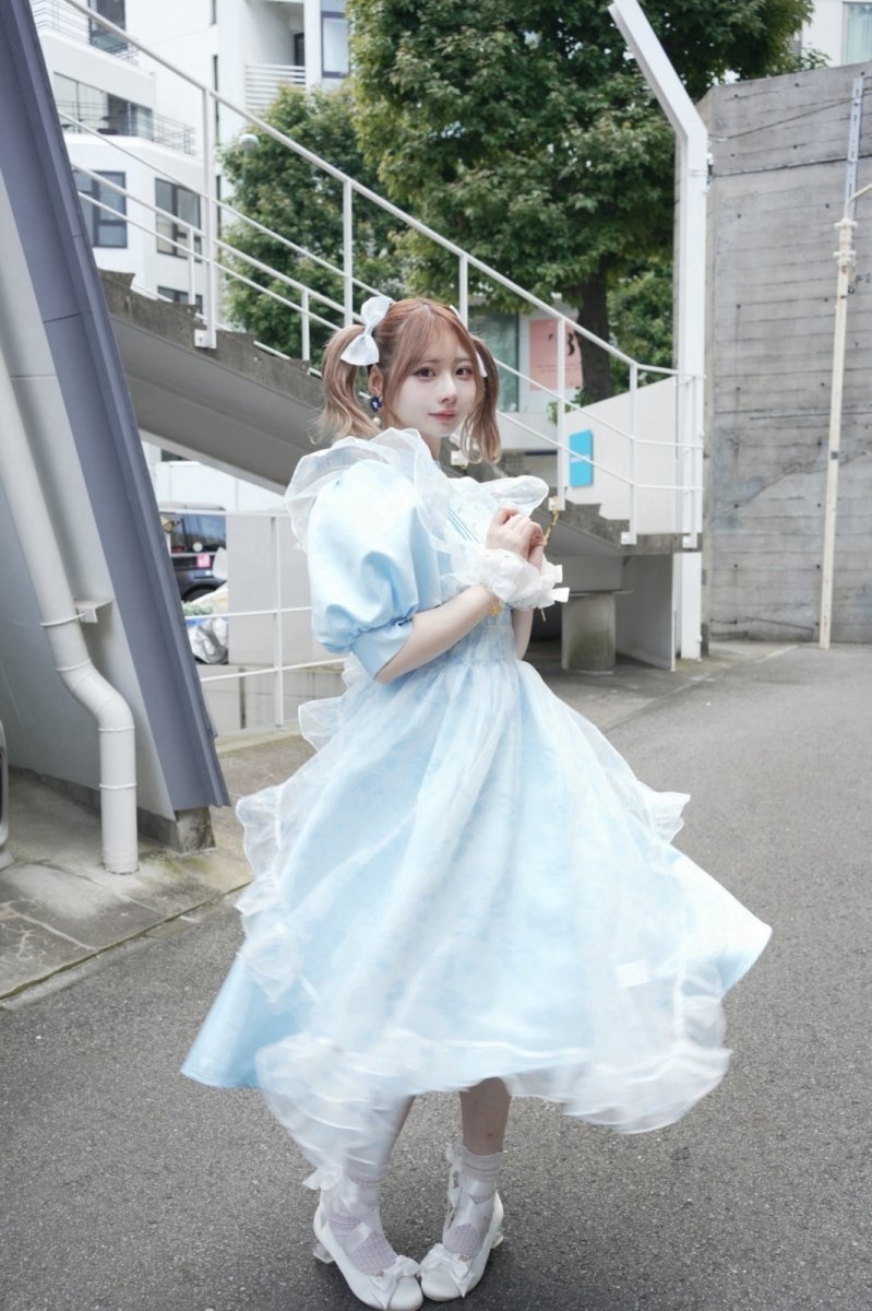 画像6: 【限定商品】long maid one-piece dress（ロングメイドワンピース） (6)