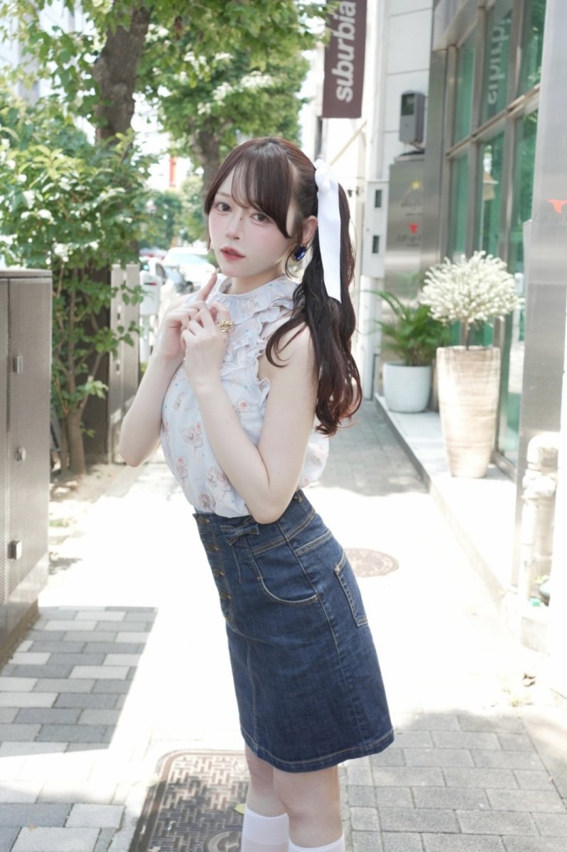 画像3: frill halter neck tops（フリルホルターネックトップス） (3)
