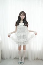 画像5: ribbon tule one-piece dress（リボンチュールワンピース） (5)