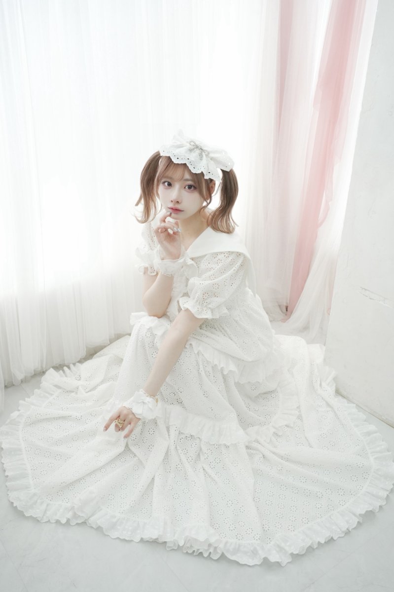 画像6: Sophia long sailor one-piece dress（ソフィアロングセーラーワンピース） (6)