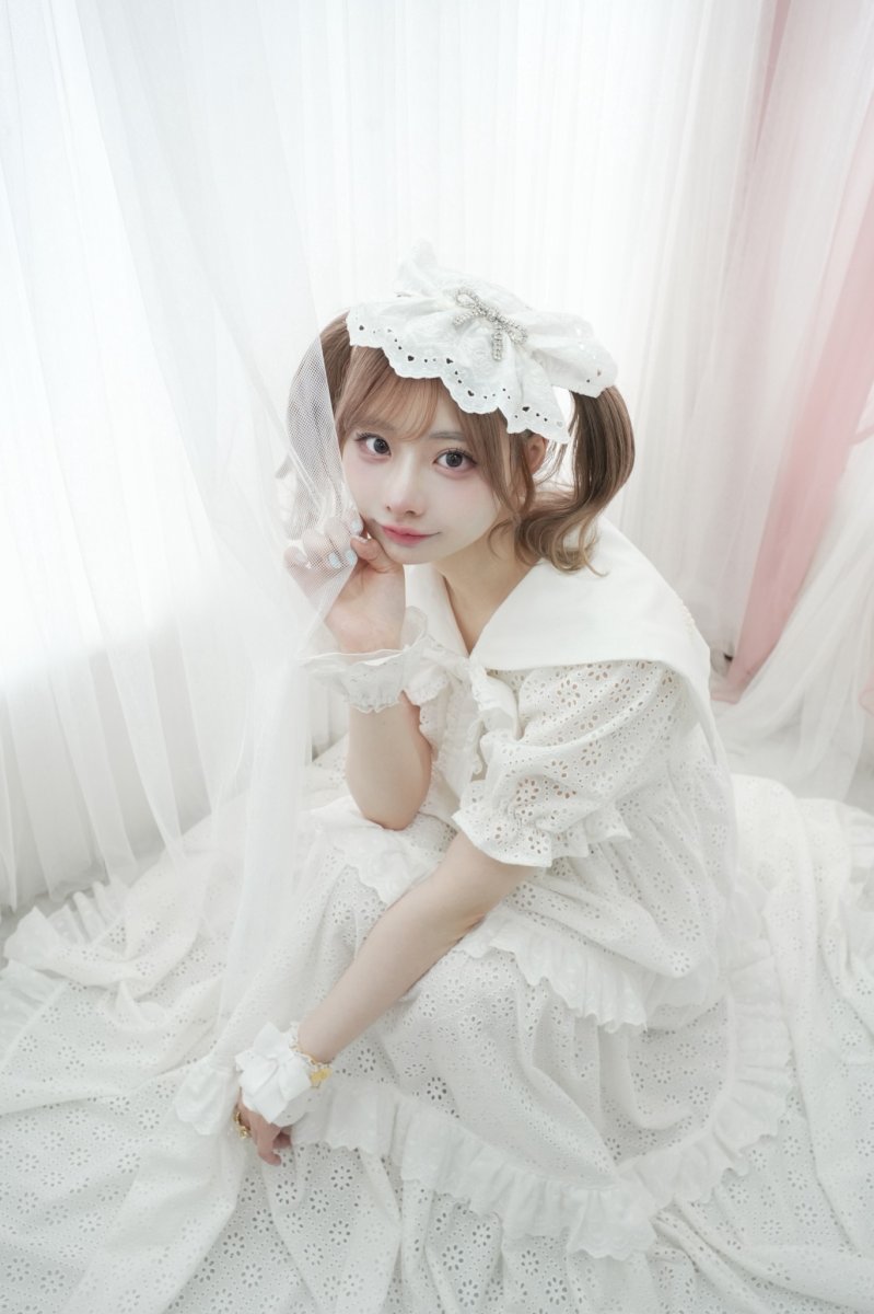 画像5: Sophia long sailor one-piece dress（ソフィアロングセーラーワンピース） (5)