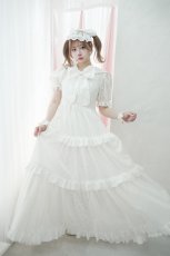 画像1: Sophia long sailor one-piece dress（ソフィアロングセーラーワンピース） (1)
