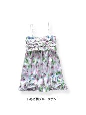 画像3: frill ribbon one-piece dress（フリルリボンキャミソール） (3)