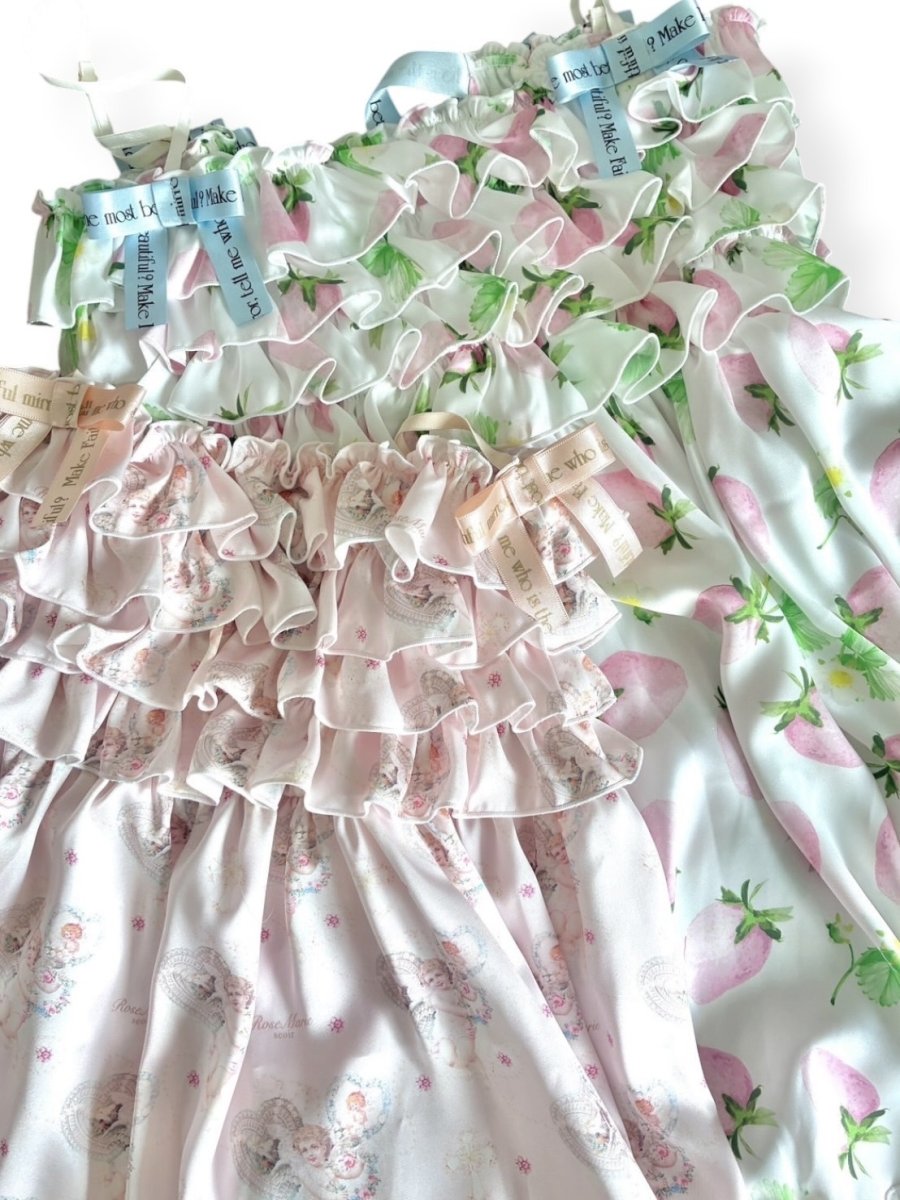 画像2: frill ribbon one-piece dress（フリルリボンキャミソール） (2)