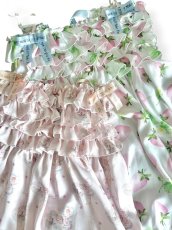 画像2: frill ribbon one-piece dress（フリルリボンキャミソール） (2)