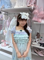 画像2: frill ribbon one-piece dress（フリルリボンキャミソール） (2)