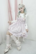 画像5: frill ribbon one-piece dress（フリルリボンキャミソール） (5)