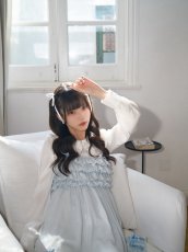 画像3: frill ribbon one-piece dress（フリルリボンキャミソール） (3)