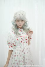 画像7: long strawberry doll one-piece（ロングストロベリードールワンピース） (7)