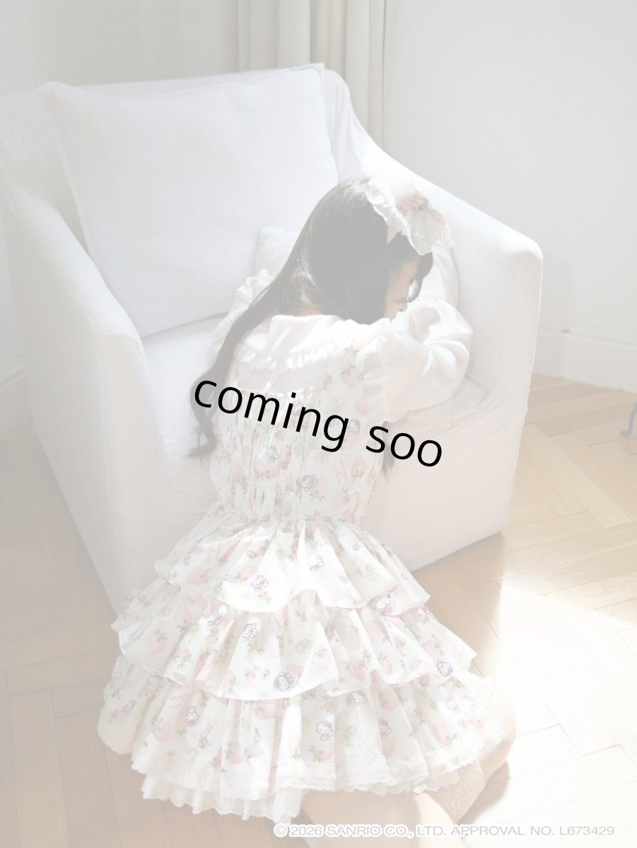 画像9: ribbon frill one-piece（リボンフリルワンピース）ハローキティ (9)