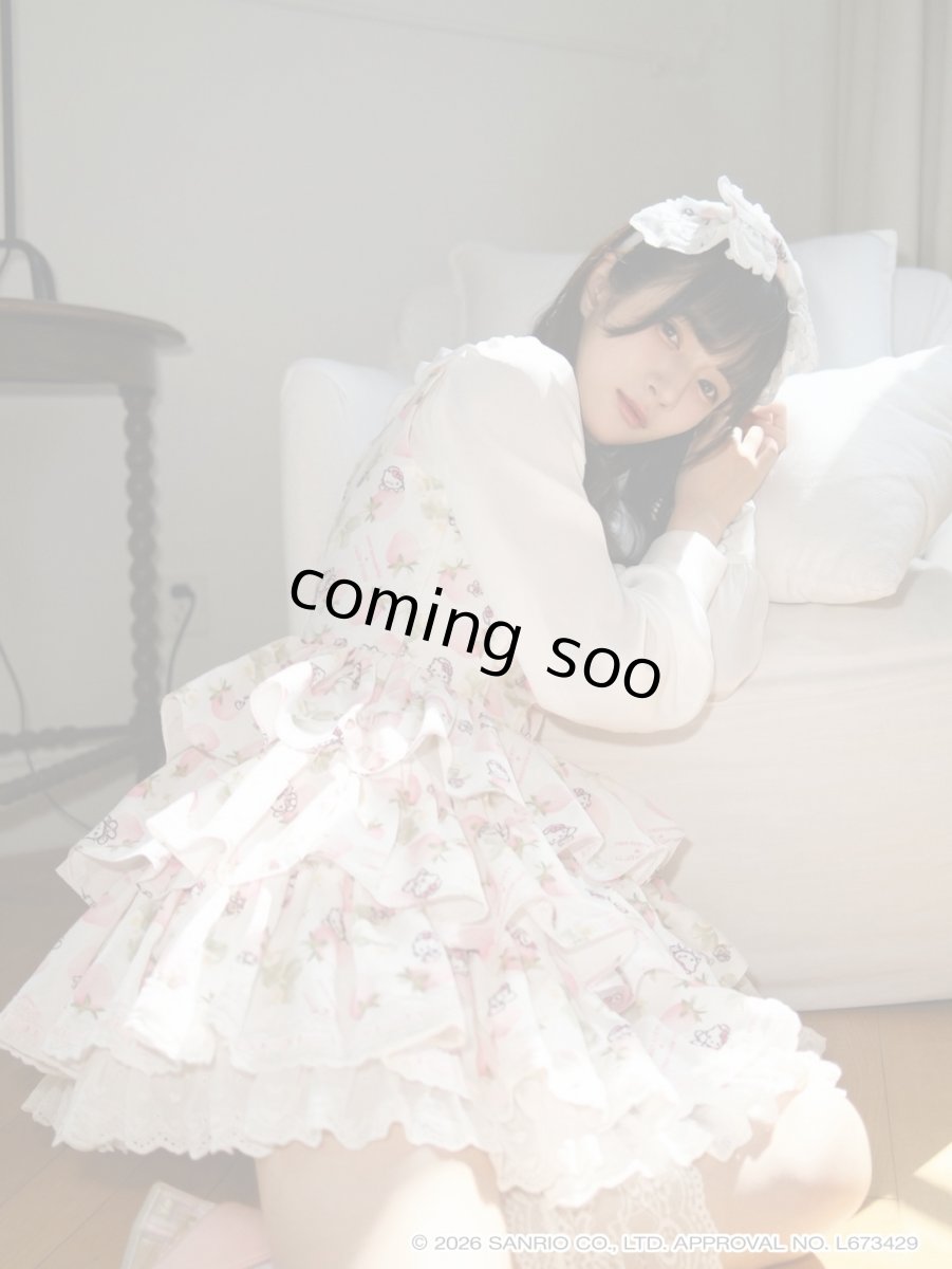 画像7: ribbon frill one-piece（リボンフリルワンピース）ハローキティ (7)