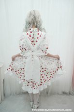 画像6: long strawberry doll one-piece（ロングストロベリードールワンピース） (6)