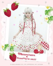 画像1: mini strawberry doll one-piece（ミニストロベリードールワンピース） (1)