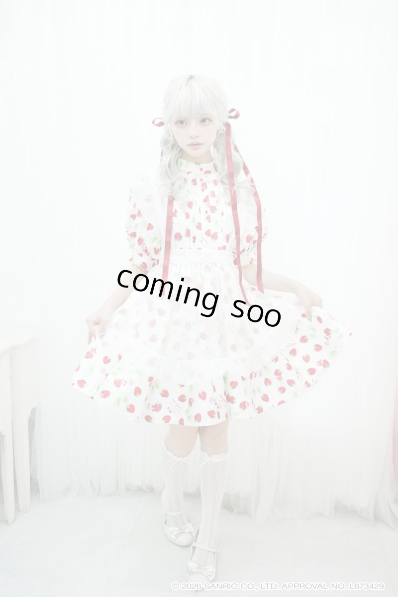 画像7: mini strawberry doll one-piece（ミニストロベリードールワンピース） (7)