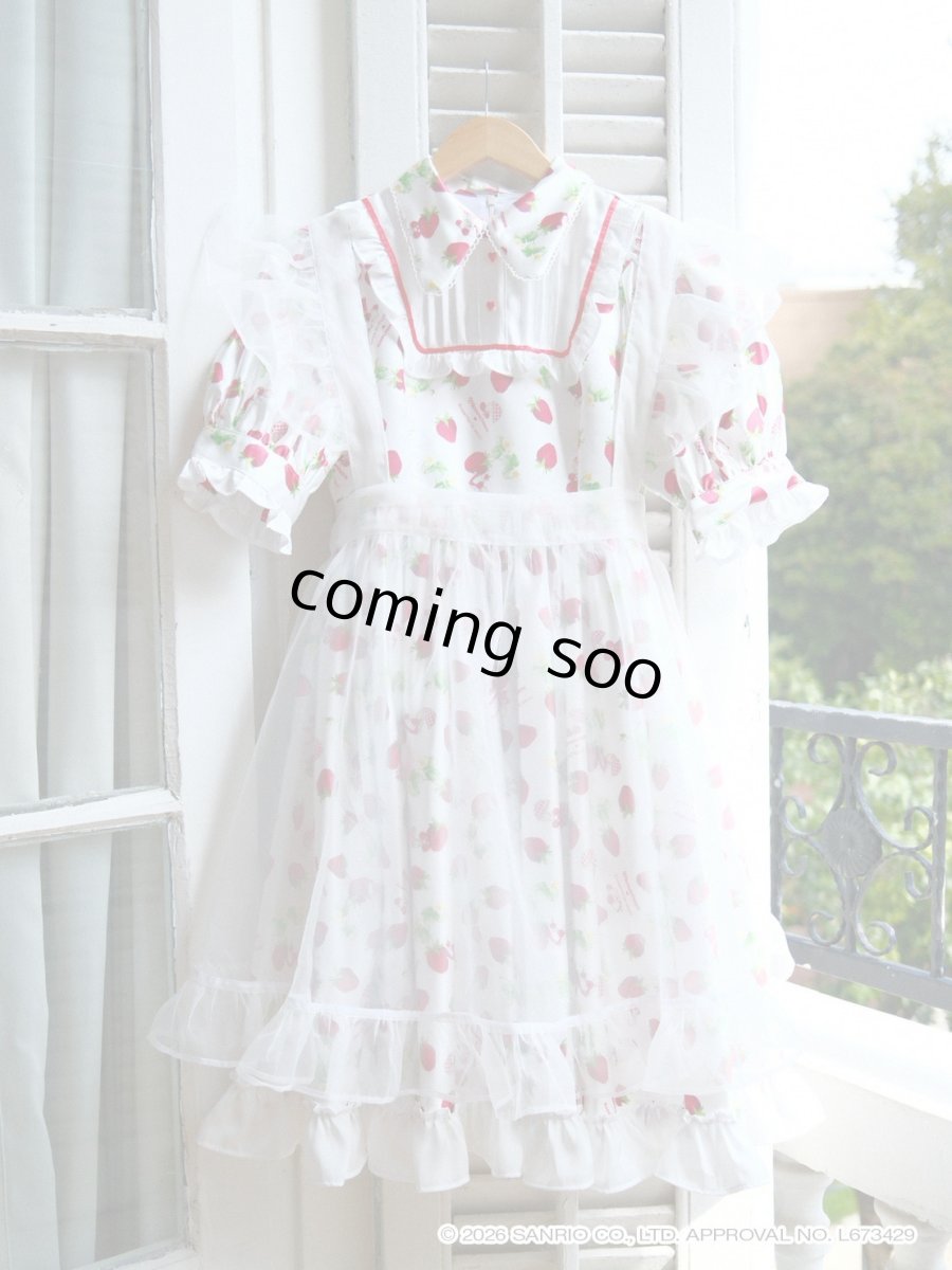 画像11: long strawberry doll one-piece（ロングストロベリードールワンピース） (11)