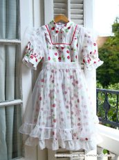 画像11: long strawberry doll one-piece（ロングストロベリードールワンピース） (11)