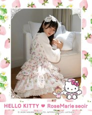 画像2: ribbon frill one-piece（リボンフリルワンピース）ハローキティ (2)