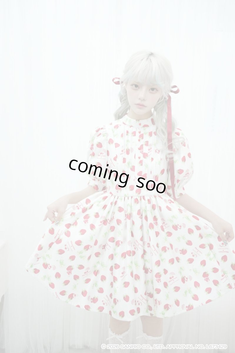 画像4: mini strawberry doll one-piece（ミニストロベリードールワンピース） (4)