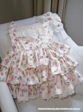 画像10: ribbon frill one-piece（リボンフリルワンピース）ハローキティ (10)