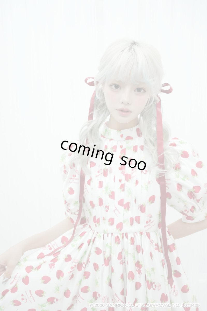 画像3: mini strawberry doll one-piece（ミニストロベリードールワンピース） (3)