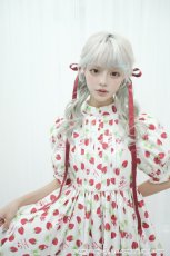 画像3: mini strawberry doll one-piece（ミニストロベリードールワンピース） (3)